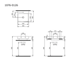 Bocchi Scala Tezgah Üstü Lavabo 48 cm Parlak Beyaz 1076-001-0126 thumbnail 2