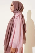 Aya Serisi İnce Pamuk Şal Vizon -50 thumbnail 3