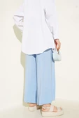 Yandan Cepli Salaş Tensel Pantolon Bebe Mavi thumbnail 3