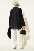 Fırfır Detaylı Kimono Siyah thumbnail 3