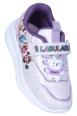 Bolimex 9700 Simli Gri-Lila Kız Çocuk Spor Ayakkabı thumbnail 1
