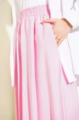 Yandan Cepli Salaş Tensel Pantolon Pembe thumbnail 4