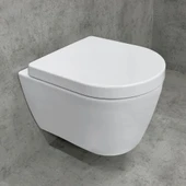 Duravit Me By Starck Kanalsız Asma Klozet, Kompakt, Beyaz, 2530390075 - 2