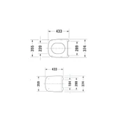 Duravit DuraStyle Klozet Kapağı Beyaz, 0063710095 thumbnail 2