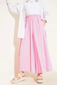 Yandan Cepli Salaş Tensel Pantolon Pembe thumbnail 1