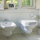 Duravit 1930 Asma Klozet (Yavaş Kapanır Kapak Dahil) Beyaz, 0182390075 - 2
