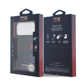 Apple iPhone 17 Pro Max Kılıf Redbull Orjinal Lisanslı M-safe Şarj Özellikli Çift Katmanlı Çizgi Desenli Sert PC MV Kapa - 8