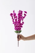 Yapay Bahar Dalı 9'lu Mor - 1