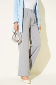 Bel Pileli Cepli Pantolon Gri thumbnail 1