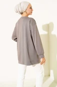 Kiraz Salkım Detaylı Tunik Vizon thumbnail 3