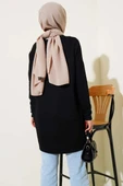 Kalp Detaylı Basic Tunik Siyah thumbnail 3