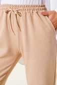 Bel Ve Bilek Lastikli Jogger Pantolon Camel thumbnail 4