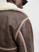 Jack Jones Lıverpool Avıator Suni Deri Erkek Ceket 12282948 - 7