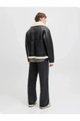 Jack Jones Lıverpool Avıator Suni Deri Erkek Ceket 12282948 - 3