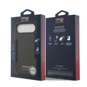 Apple iPhone 17 Air Kılıf Redbull Orjinal Lisanslı M-safe Şarj Özellikli Karbon Fiber Parlayan Logolu Kevlar Kapak thumbnail 8