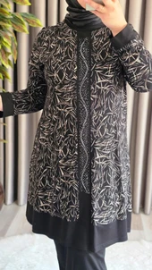 Kadın Giyim Şerit Desenli Samira Takım thumbnail 3