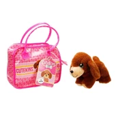 50585 Cutekins Taşıma Çantalı Peluş Köpek -Sunman - 1