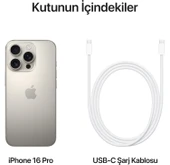 Apple iPhone 16 Pro 128GB Natürel Titanyum (Apple Türkiye Garantili) - 9