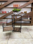 3 Katlı Ahşap Kare Sebzelik thumbnail 1