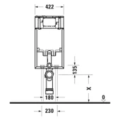 Duravit DuraSystem Gömme Rezervuar WD1030000000 - 2