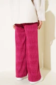 Loyşa Palazzo Pantolon Bordo thumbnail 3
