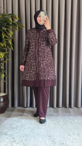 Kadın Giyim Şerit Desenli Samira Takım thumbnail 7