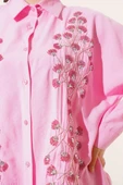 Boncuk İşlemeli Salaş İkili Takım Pembe thumbnail 4