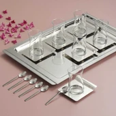 Jumbo Guest 13 Parça Kare Çay Seti thumbnail 1