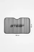 STEEP Güneşlik Universal 130x60 Cm Uzunluk 3mm Kalınlık thumbnail 1