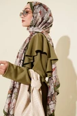 Elora Serisi Desenli Şal Haki - 3