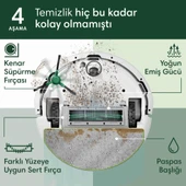 Roomba 105 Combo Robot Süpürge ve Paspas_Siyah - 3