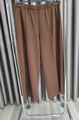 Kadın Giyim Büyük Beden Bol Paça Scuba Pantolon thumbnail 4