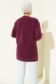 Yaka İncili Sakallı Tunik Mürdüm thumbnail 3