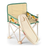 Plus 0-4 Yaş Portatif Katlanır Yükseltici Mama Sandalyesi Bebek Çocuk Kamp Sandalyesi 3 Farklı Renk Seçeneği thumbnail 5