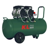 Klpro KLK102SH 8 Bar 100 Litre 4Hp Sessiz ve Yağsız Hava Kompresörü - 1