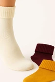 Kadın 3lü Bot Çorabı Asorti 1 thumbnail 2