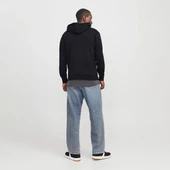 Jack&jones 12268422 Kapsonlu Erkek Sweat - Siyah - 4