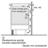 Bosch PUE611BB5E Siyah İndüksiyonlu Ankastre Ocak - 10