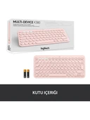 Logitech K380 920-010067 Pembe TKL Q Kablosuz Klavye - 3