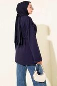 Bisiklet Yaka İp Kuşaklı Tunik Parlement thumbnail 3