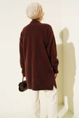 Serpme İncili Sakallı Tunik Kahve thumbnail 3