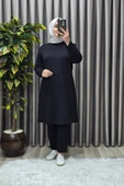 Kadın Tesettür Giyim Büyük Beden Nervürlü Spor İkili Takım thumbnail 9