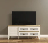 Hunerika Tavros Premium Tek kapak 4 Çekmece tv ünitesi- Minifiks - aytaşı/legnano - 2