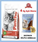 Pancho Tavuklu  4 kg Yetişkin Kedi Maması - 2