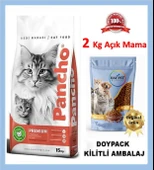 Pancho Tavuklu 2 kg Yetişkin Kedi Maması - 2