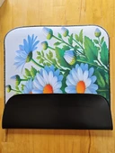SGE TEKNOLOJİ 55X45 CM BEYAZ PAPATYALAR KAYDIRMAZ TABAN SPEED YÜZEY OYUNCU MOUSE PAD GAMİNG PAD - 4