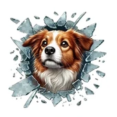 Fulcar Australian Shepherd Araç Stickerı - 1
