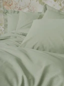 Cotton Box Plain Çift Kişilik Nevresim Takımı Plain Adaçayı thumbnail 2