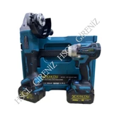 HSGL HKT 602 2’li Akülü Set Somun Sıkma Spiral Avuç Taşlama 58Vs 3000Mah 2 Akü + Şarj Cihazı Dahil) - 1