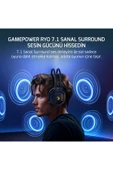 Gamepower Ryo Siyah 7.1 Surround Rainbow Gaming (Oyuncu) Kulaklık thumbnail 2